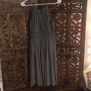 Gray formal dress